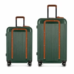 Outlet Duo de valises Green (Cabine + Medium) - Vert Nos Sets De Valises|Green