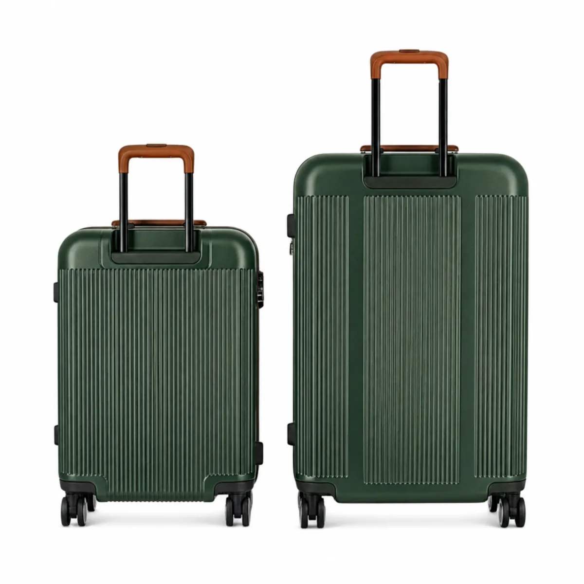 Outlet Duo de valises Green (Cabine + Medium) - Vert Nos Sets De Valises|Green
