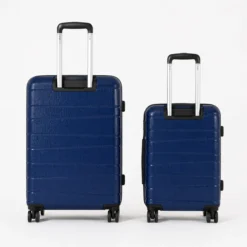 New Duo de valises Lucky (Cabine + Medium) - Bleu Nos Sets De Valises|Lucky