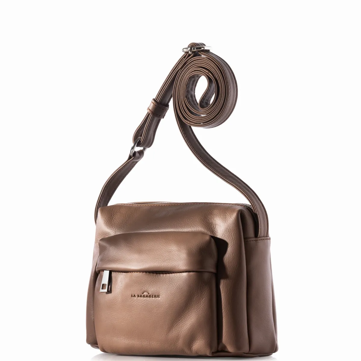 Online Sac Bandoulière Ariane - Taupe Femme Sac Porté Épaule|Tous Les Sacs Femmes