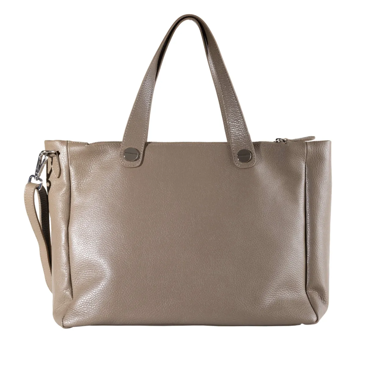 Sale Sac Cabas Léa Taupe Femme Cabas|Tous Les Sacs Hommes