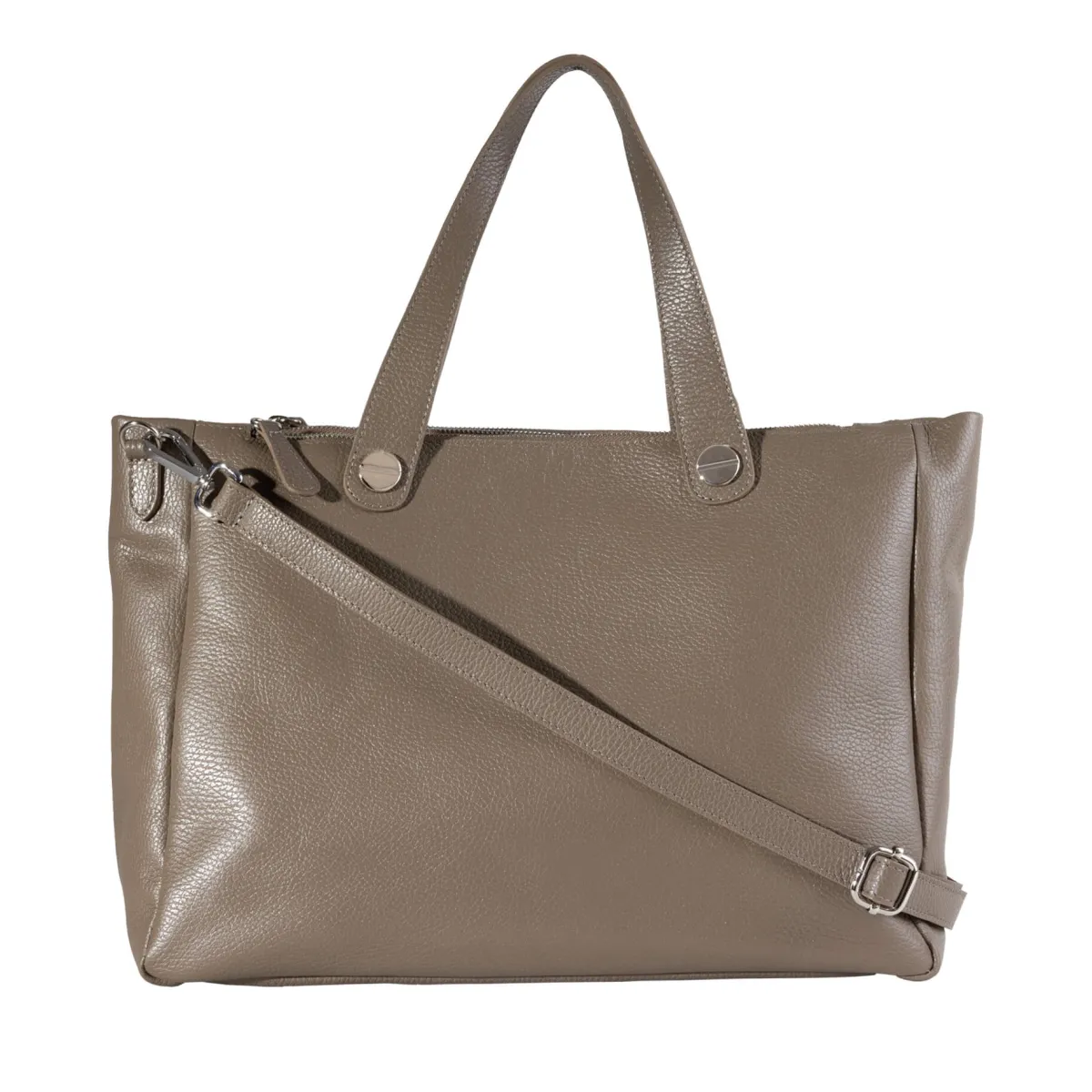 Sale Sac Cabas Léa Taupe Femme Cabas|Tous Les Sacs Hommes