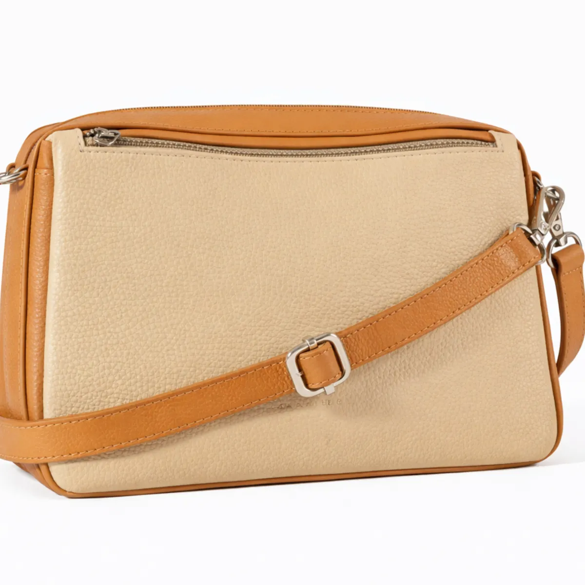Sale Sac GUILIA - Crème/Marron Femme Nouvelle Collection|Tous Les Sacs Hommes