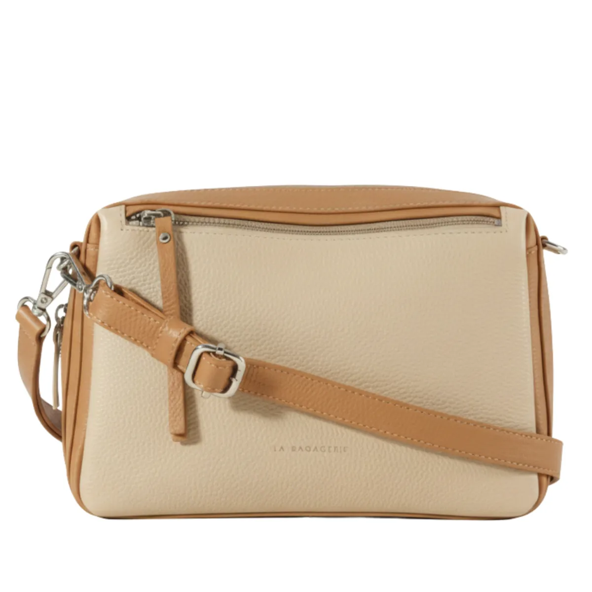 Sale Sac GUILIA - Crème/Marron Femme Nouvelle Collection|Tous Les Sacs Hommes