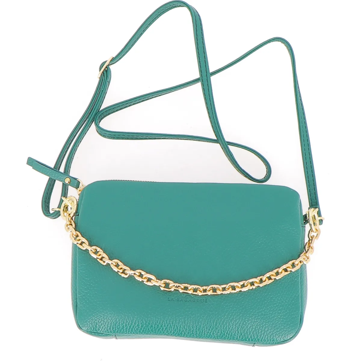 Clearance Sac Porté Épaule / Porté Croisé Emmanuelle - Vert Femme Tous Les Sacs Hommes|Sac Porté Croisé