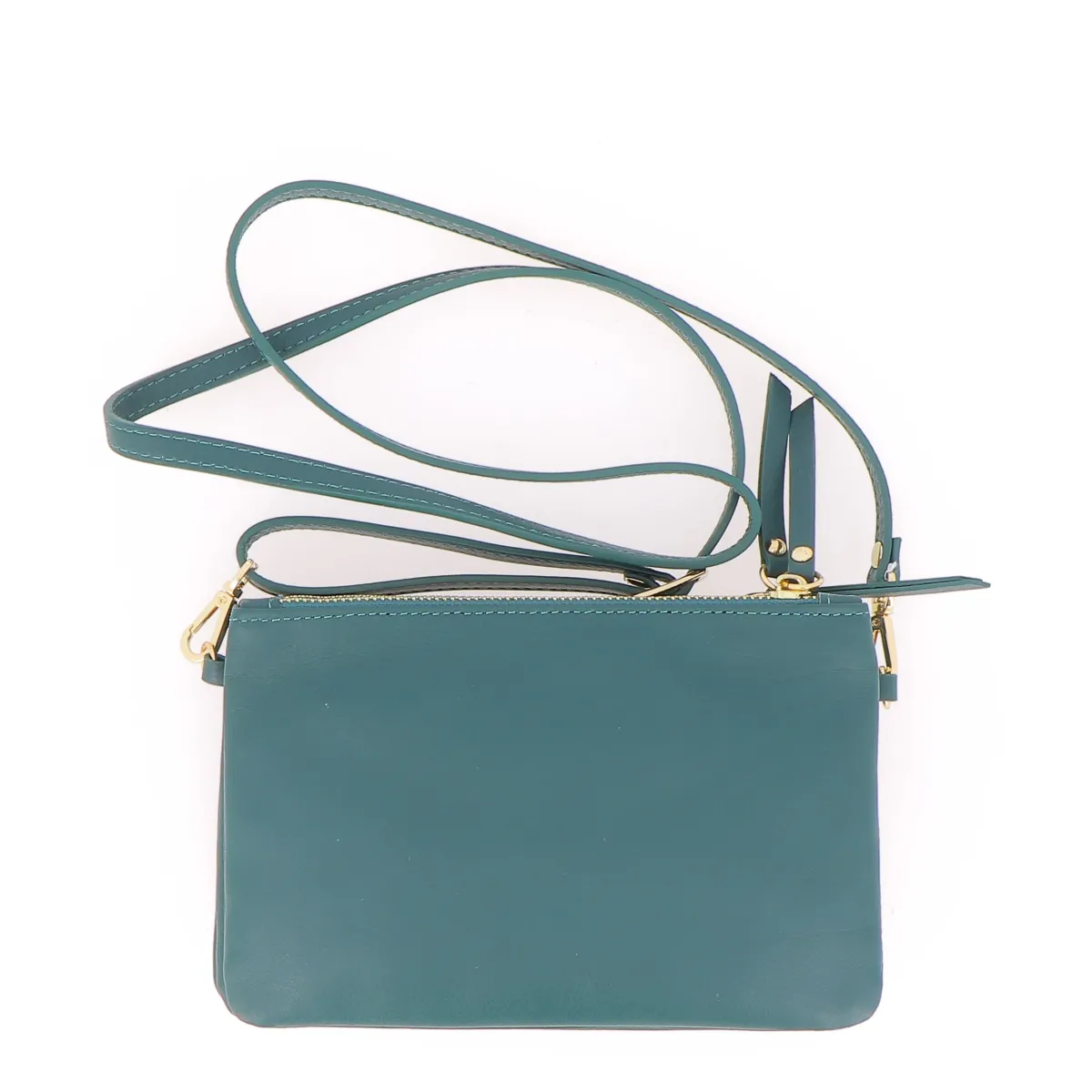 Best Sac Porté Épaule / Porté Croisé Le Trio - Vert Femme Sac Porté Épaule|Tous Les Sacs Hommes