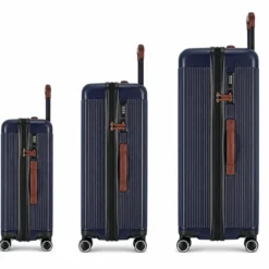Discount Trio de valises Green - Bleu Green|Toutes Nos Collections
